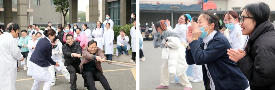 上虞第三医院,团建,拔河